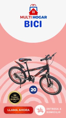 Bicicleta 20 Montañesa MegaTop 3