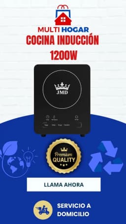 Cocina Inducción 1200wats  1