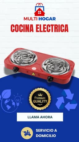 Cocina Eléctrica 2 Quemador 2