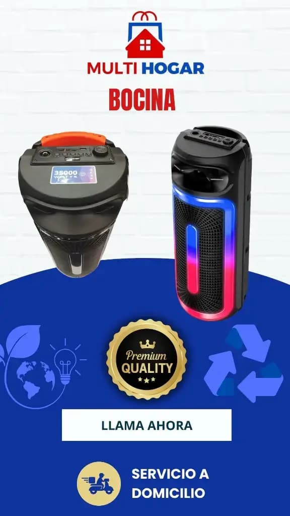 Bocinas Premier 2 x 8